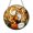 Acrylic 3.5 Inch, variant on Woodland Fox Window Suncatcher, Acrylic Fall Inspired Hanging Decor
