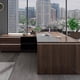 thumbnail image 5 of Bookshelf L Shaped Office Desk Storage Drawers Drawers Executive Computer Desks European European Mesa Escritorio Furnitures My Lux Decor Round, 5 of 6