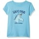 Life is Good Filles Concasseur T-Shirt Lig Unicones, Bleu Côtier, x Grand – image 2 sur 2