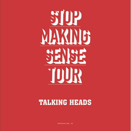 STOP MAKING SENSE TOUR [VINYL] TALKING HEADS (Best Of Talking Heads Vinyl)