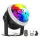 thumbnail image 1 of Bola, lámpara LED para fiesta, lámpara giratoria controlada por música rgby con control remoto Compatible con Navidad, fiesta,, 1 of 5