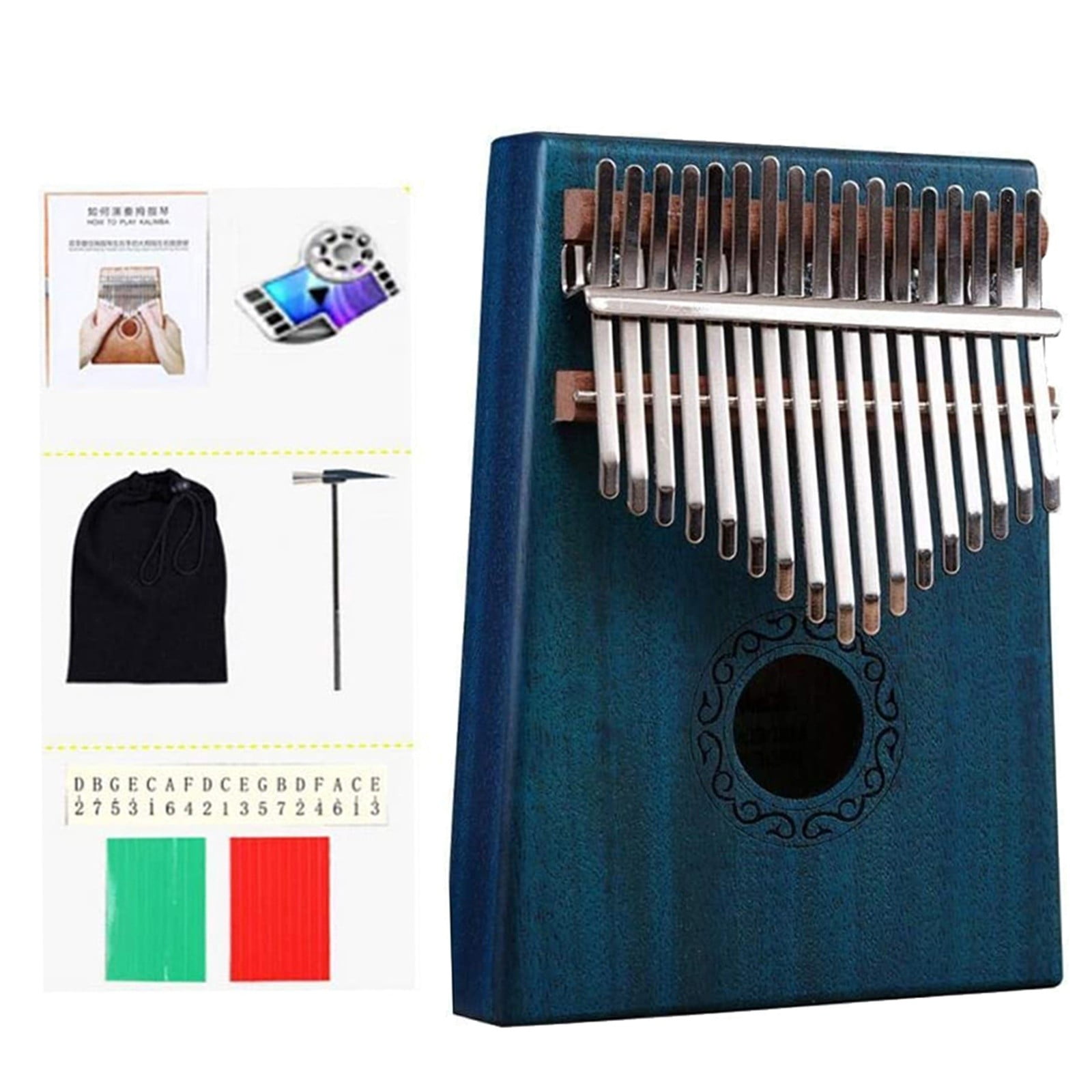 Thumb Piano Sound Finger Piano Beginner Entry Portable Musical Instrument