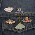 thumbnail image 4 of Butterfly Brooch Moth Brooch Animal Brooch Animals Insect Brooch Butterfly Pin Animal Pin Moth Pin Insect Badge Lapel Pins, 4 of 7
