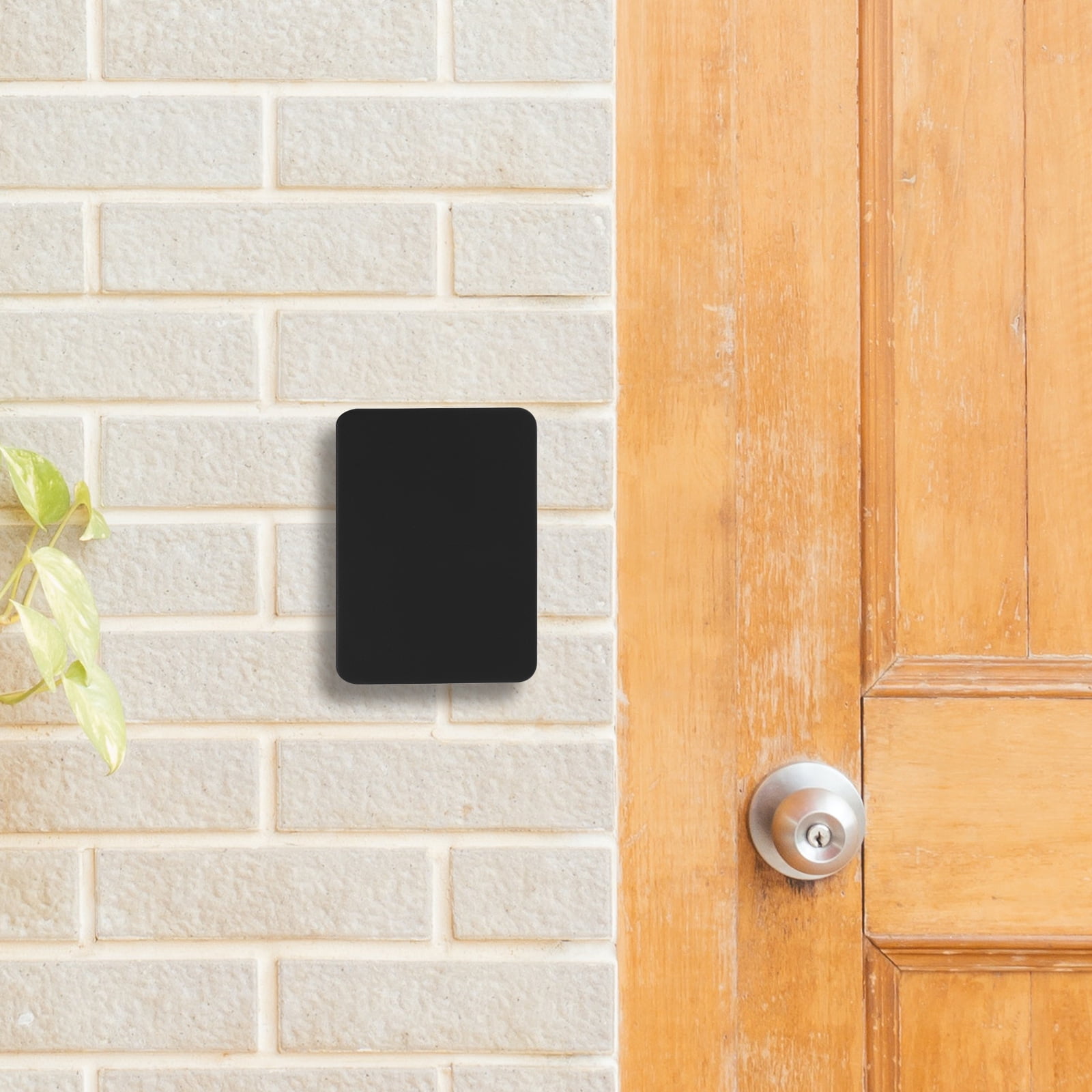 Large Capacity Black Wall-Mounted Key Storage Box for Home - Stylish and Organizer