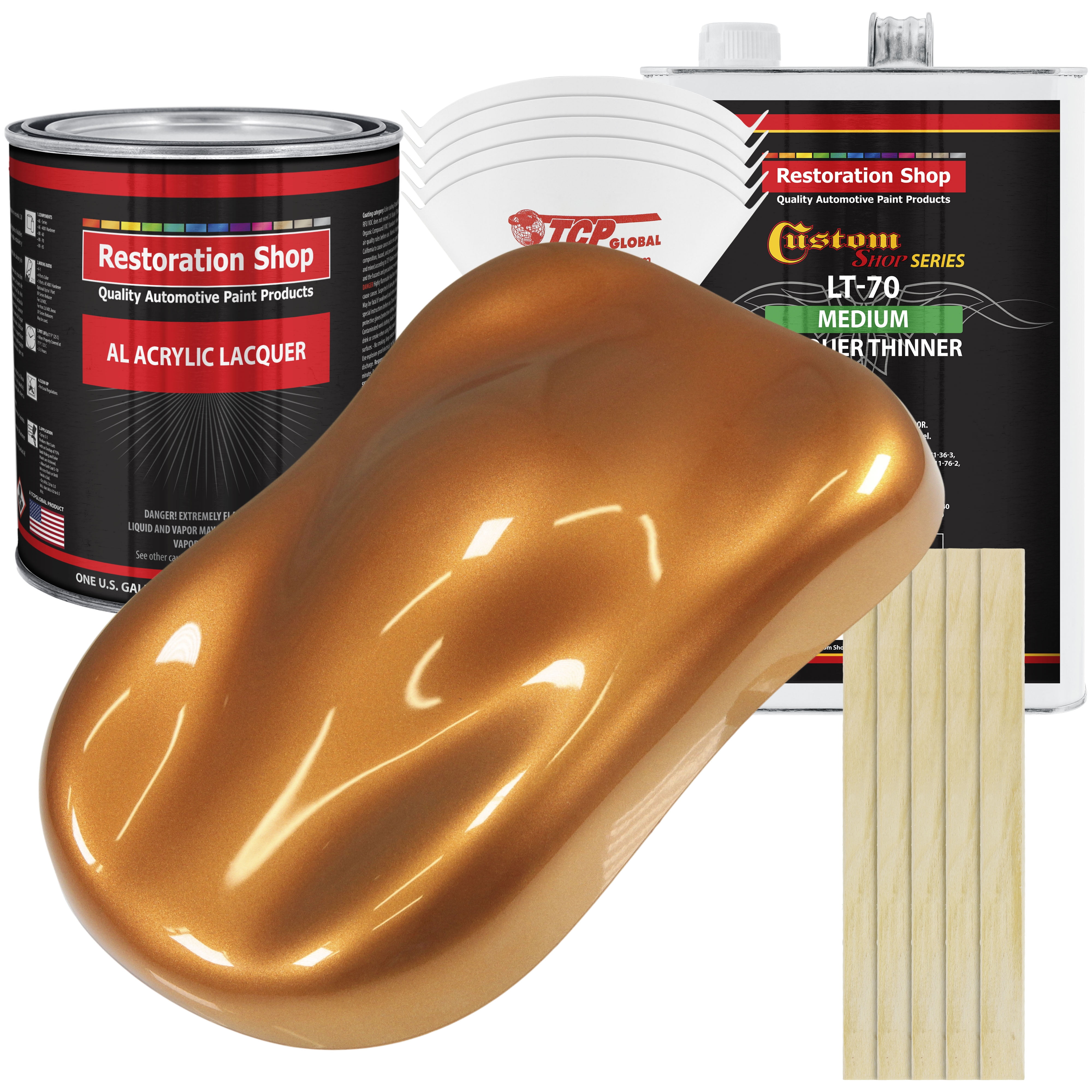 Restoration Shop - Sunburst Orange Metallic Acrylic Lacquer Auto Paint