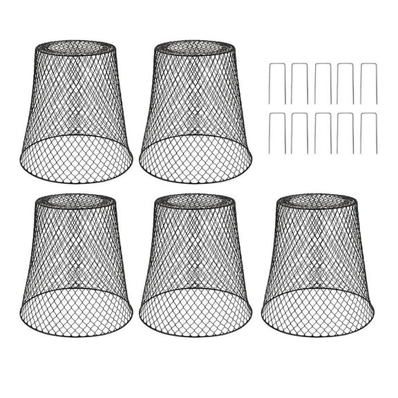 5PCS Garden Protectors with Ground Stakes for Effective Animal Defense