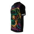 thumbnail image 3 of Retro Glow Rider: 1970's Neon Lights Classic Motorcycle (S-3XL), 3 of 7