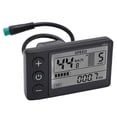 thumbnail image 1 of S866 Electric Bike LCD Display Meter 24V 36V 48V Electric Bicycle Control Panel with Waterproof Plug, 1 of 5