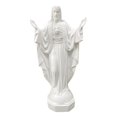 thumbnail image 2 of Jésus statue sculpture, figurine de Jésus en Résine de Collection, figure Religieuse Blanche, 2 of 9