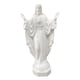 thumbnail image 2 of Estatua de Jesús, obra de arte, figura religiosa, artesanía de resina, adorno coleccionable de Jesús para Blanco, 2 of 9