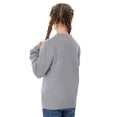 thumbnail image 4 of Girls Long Sleeve Cable Knit Sweater Crewneck Pullover Sweaters Kids Chunky Cute Fall Jumper Tops, 4 of 5