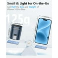 thumbnail image 3 of Waist fan clip-on cold air - mini lightweight portable fan rechargeable battery-powered, small personal wearable shirt waist belt safety helmet hip back body fan, cooling hanging neck cooler suitable, 3 of 5