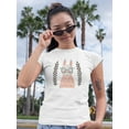 thumbnail image 2 of Cute Bunny With Smart Glasses T-Shirt Women -Image by Shutterstock, Female Large, 2 of 4