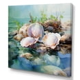 thumbnail image 2 of Designart "Animal Clam Marine euphony" Animals Canvas Art Print, 2 of 5