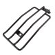 thumbnail image 1 of Portaequipajes para motocicleta Sissy Bar Estante para alforjas para XL883 XL1200 X48 (Negro) Macarena Portaequipajes para motocicletas, 1 of 6