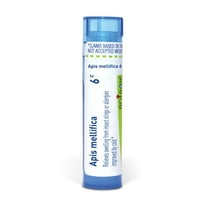 Boiron Apis Mellifica 6C, Homeopathic Medicine for Swelling From Insect Stings Or Allergies Improved By Cold, 80 Pellets