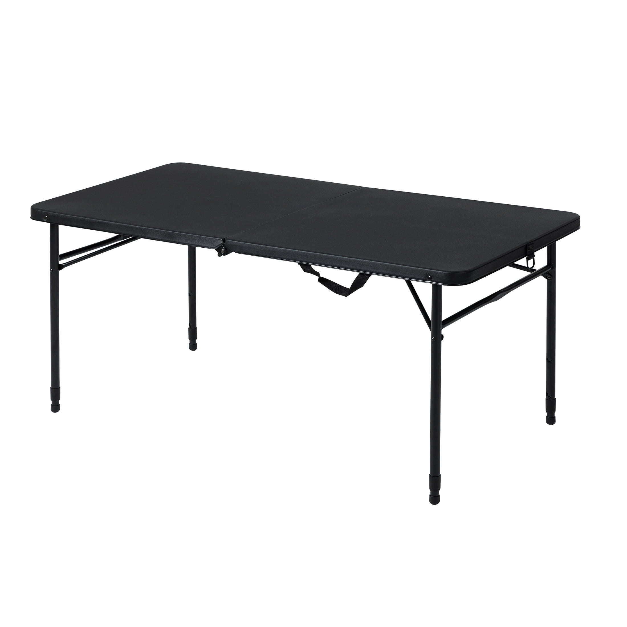 Black for sale online Mainstays 6' Fold-In-Half Table