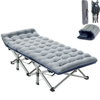 NAIZEA Folding Bed for Adult, Portable Camping Bed, Folding Sleeping Bed,camping cot with Mattress and Carrying Bag