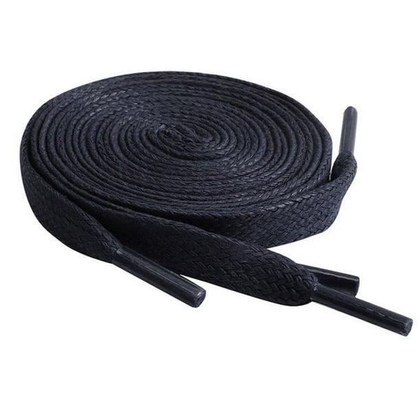 Flat waxed hotsell shoelaces
