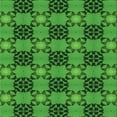 thumbnail image 1 of Ahgly Company Machine Washable Indoor Square Transitional Green Area Rugs, 6' Square, 1 of 7