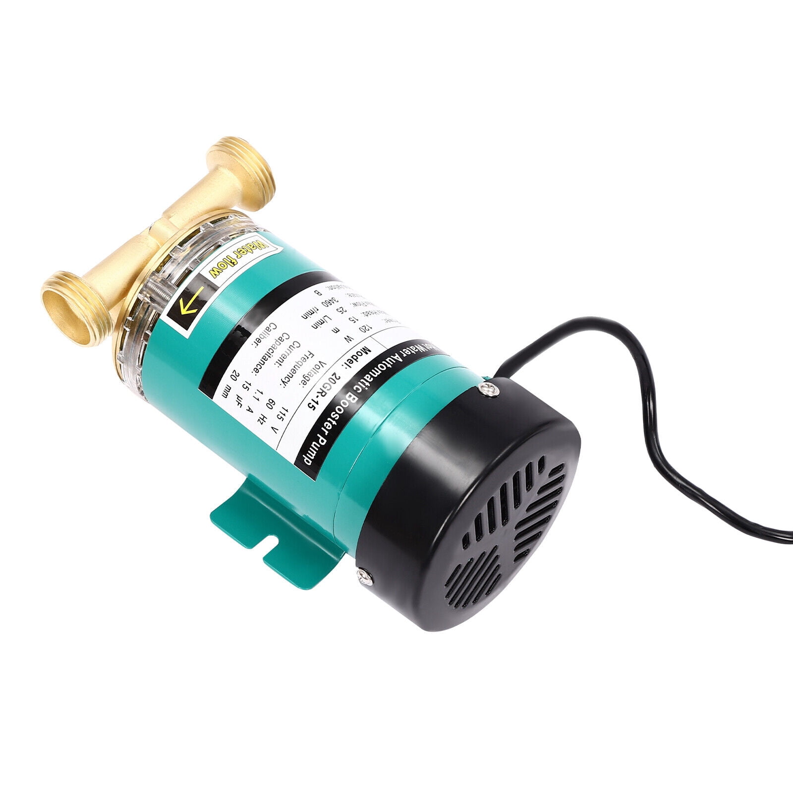 115V 120W Household Shower Booster Pump Automatic Boost Water Pressure Pump 60HZ