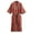 Flower, variant on Women's Cute Robe Cotton Pjs Comfy Long V Neck Breathable Fall Summer Medium Trendy Spring Orange Medium