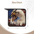 thumbnail image 3 of Xecao Eagle With USA Flags for Silicone Trivet Mats - Heat Resistant Pot Holders, Multipurpose Non-Slip Hot Pads, 3 of 8