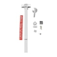 thumbnail image 4 of Commercial Door Push Bar Exit Panic Device Lock Hardware Latches Locks Stainless Push bar for Exit Doors & Exit Lever with Key -with Detailed Fitting Instruction, 4 of 12