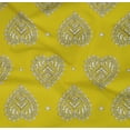 thumbnail image 4 of oneOone Organic Cotton Poplin Twill Fabric Floral Block Print Fabric BTY 42 Inch Wide, 4 of 4