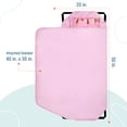 thumbnail image 6 of Wildkin Modern Nap Mat with Elastic Corner Straps for Toddler Boys and Girls, Daycare and Preschool (Horses Pink), 6 of 9