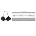 thumbnail image 3 of EFINNY Girls' Deep V Underwear Button Single Wave Hanging Neck Fashion Bra, 3 of 9