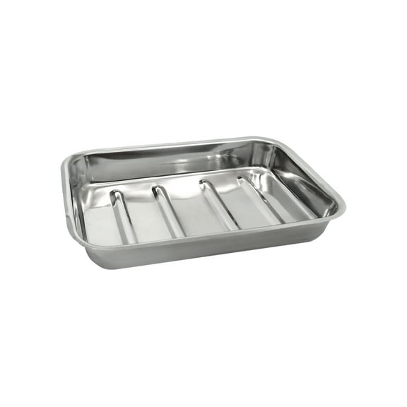 Dissection Tray, 10" x 8" - High Quality Stainless Steel - No Wax Liner - Eisco Labs
