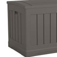 thumbnail image 6 of Suncast 50 Gallon Plastic Deck Box with Molded Lockable Feature, Gray, 6 of 8