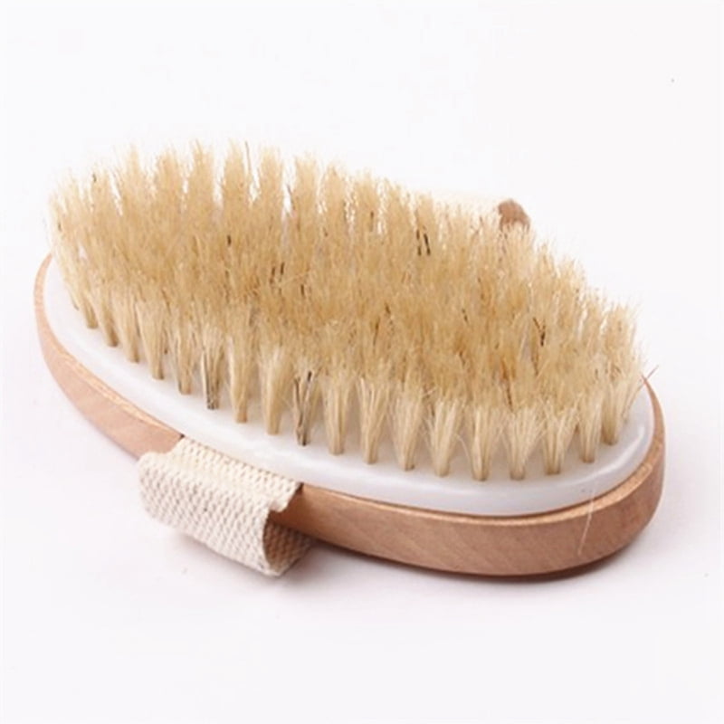SHIYAO 1 Pcs Exfoliate Handheld Hard Skin Bristle Brush Improve Body