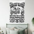 thumbnail image 3 of Manly Decor Wall Hanging Tapestry, USA Johnson motors sports motor club new york historic past sketch artwork, Bedroom Living Room Dorm Accessories, 60 X 80 Inches, by Ambesonne, 3 of 5