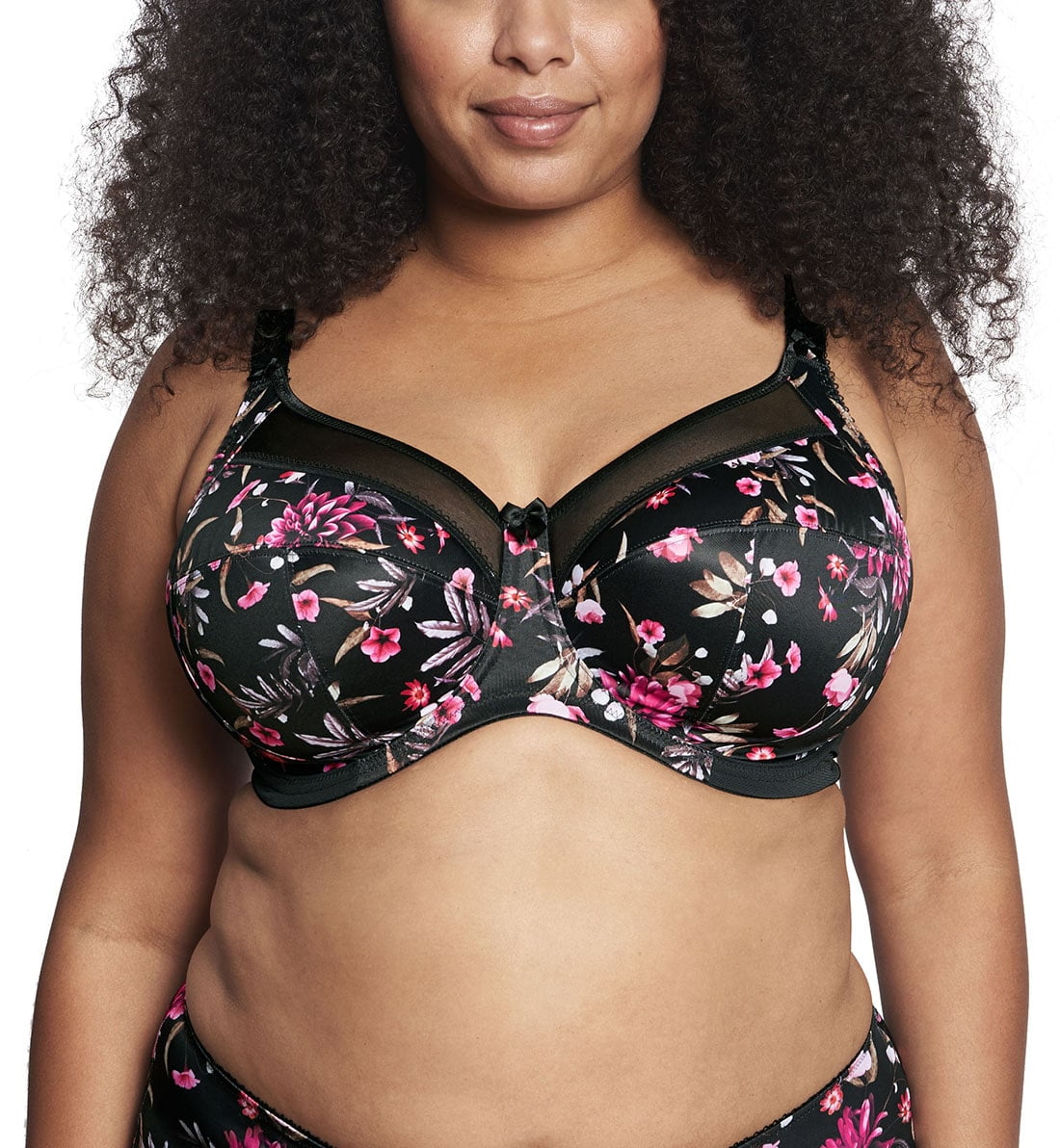 Goddess Kayla Support Underwire Bra (6162),36J,Summer Bloom