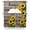 Brown Yellow, variant on Boho Geometric Swag Valances for Windows, Modern Abstract Art Tropical Striped Kitchen Valance Rod Pocket Window Treatment, Bathroom Swag Curtain Panel for Living Room, 56 x 36 inch