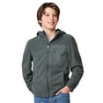 thumbnail image 2 of Free Country Boys' Brick Fleece Hoodie Jacket Evergreen M, 2 of 3