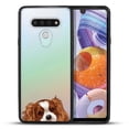 thumbnail image 2 of FINCIBO Slim TPU Bumper + Clear Hard Back Cover for LG Stylo 6 6.8" 2020, Animal Cavalier King Charles Spaniels Dog, 2 of 6