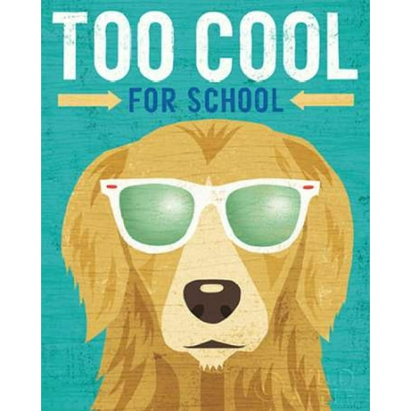 Beach Bums Golden I Cool Poster Print by Michael Mullan (8 x 10)