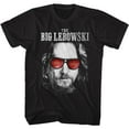 thumbnail image 1 of The Big Lebowski Lebowski Black Adult T-Shirt, 1 of 2
