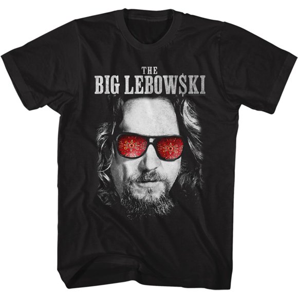 The Big Lebowski Lebowski Black Adult T-Shirt 2Xl