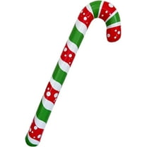 Christmas Candy Cane Decoration,Striped Christmas Candy Canes, 34.65 Inch Height, Indoor Outdoor Holiday Christmas Party Decor (Dark Green)