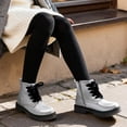 thumbnail image 2 of Bota DREAM PAIRS SDBO2220K Brillo Plata Niñas Talla 6, 2 of 6