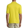 thumbnail image 2 of Hanes Men's EcoSmart Short Sleeve Jersey Polo Shirt, 2 of 6