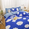 thumbnail image 4 of TIMIFIS Duvet Cover Single Size,Duvet Cover Set With Buttons Closure, Ultra Soft Washed Microfiber Bedding Comforter Cover With 2 Pillowcases For All Season -, 4 of 7
