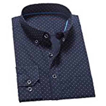 polka dot collar shirt