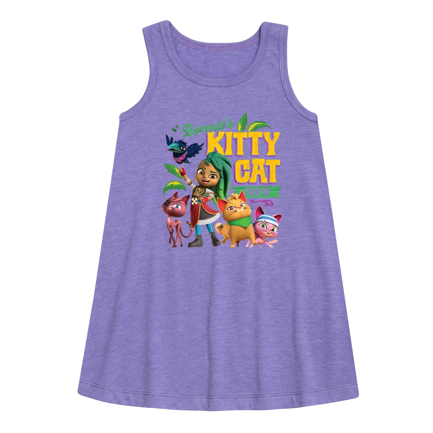 Santiago of The Sea Kitty Cat Crew Toddler and Youth Girls Aline Dress