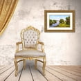 thumbnail image 3 of Babichev, Vyacheslav 24x16 Gold Ornate Wood Framed with Double Matting Museum Art Print Titled - Landscape with the river, 3 of 4