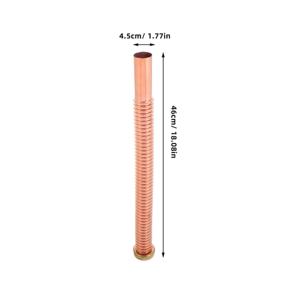 LOLIPPYY Copper Freestanding Shower Drain Tub Drain Kit for Plumbers, 1 Set, Efficient Water Drainage Solution